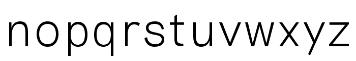 Riposte Thin Font LOWERCASE