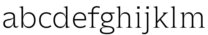 Roman Grotesque WEBL Extralight FONT