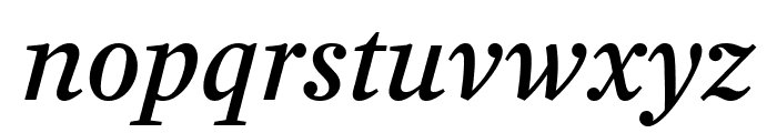 Rosart MediumItalic Font LOWERCASE