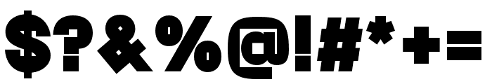 Rotonto Black Font OTHER CHARS