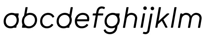 Round WEBL Light Italic FONT