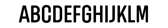 RoundCondensedWEB Book Font UPPERCASE