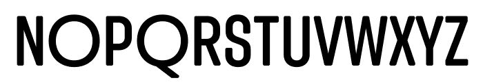 RoundCondensedWEB Book Font UPPERCASE