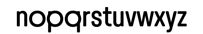 RoundCondensedWEB Book Font LOWERCASE
