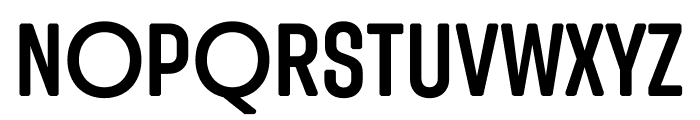 RoundCondensedWEB Regular Font UPPERCASE