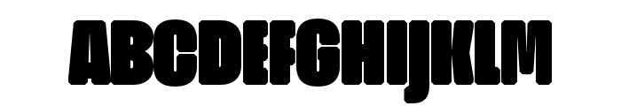 RoundUltraWEB Black Font UPPERCASE
