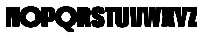 RoundUltraWEB Black Font UPPERCASE