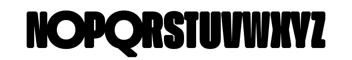RoundUltraWEB Extrabold Font UPPERCASE