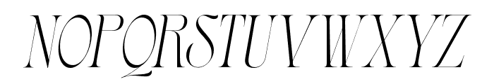 Roxton   Italic Font LOWERCASE