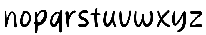 Rustic Story Font LOWERCASE