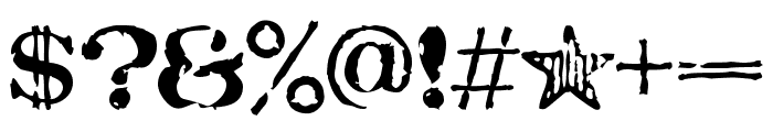 STAMPACT Font OTHER CHARS