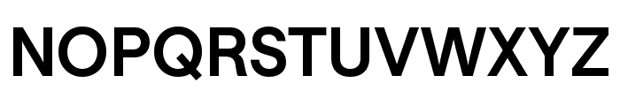 SaansTRIAL SemiBold Font UPPERCASE