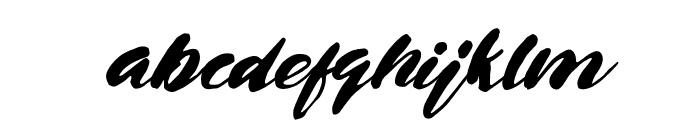 Sagaya Regular Font LOWERCASE