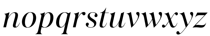 Salina Trial RegularItalic Font LOWERCASE