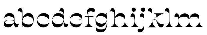 Salvaje Display Regular Font LOWERCASE