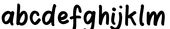 Sanger Show Font LOWERCASE