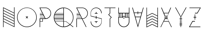 Sanotra Light Font LOWERCASE