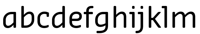 Sansa Soft  Normal Font LOWERCASE