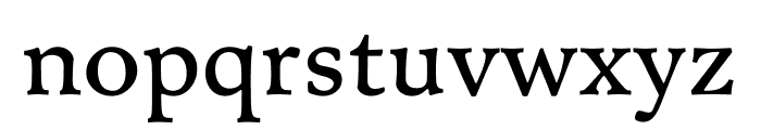 Satyr10 Regular Font LOWERCASE