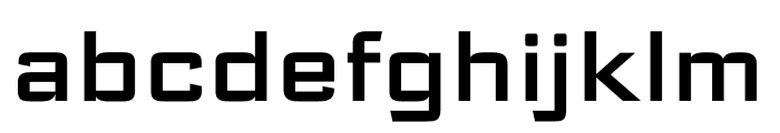 Science Gothic Font LOWERCASE