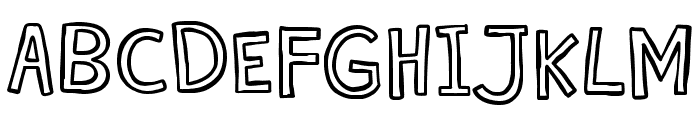 Scratchy Lemon Font LOWERCASE