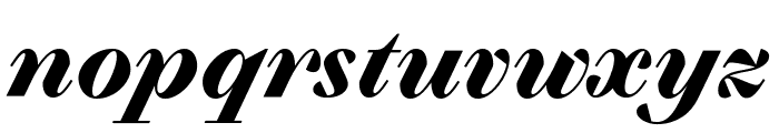 Selva Black Italic Pro Font LOWERCASE