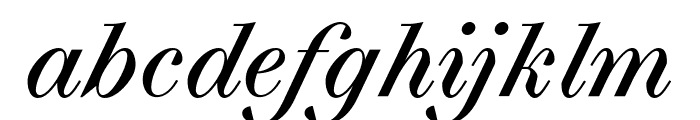 Selva Italic Pro Font LOWERCASE