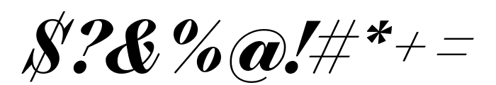 Selva Script Black Pro Font OTHER CHARS