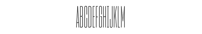 Sharp Grotesk Light 05 Font UPPERCASE