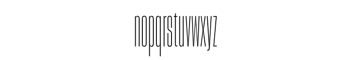 Sharp Grotesk Light 05 Font LOWERCASE