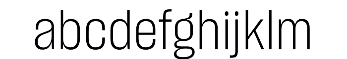 Sharp Grotesk Light 15 Font LOWERCASE