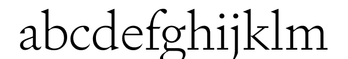 Signifier Extralight Font LOWERCASE