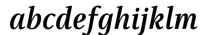 Singel Bold Italic Font LOWERCASE