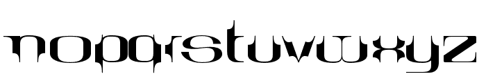 SissiDisplay Regular Font LOWERCASE