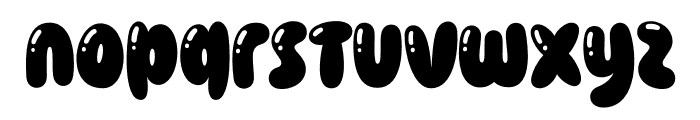 SmothyBubble D9D06 Font LOWERCASE