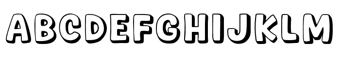 Soda Shake Font LOWERCASE