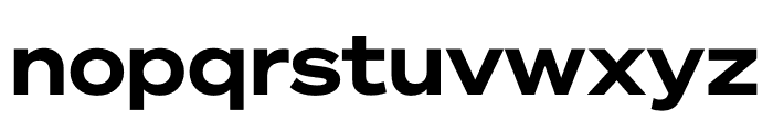 Soehne Breit Dreiviertelfett Font LOWERCASE