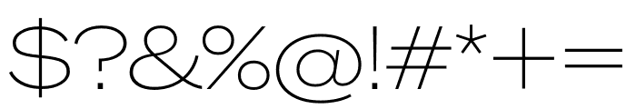 Soehne Breit Extraleicht Font OTHER CHARS