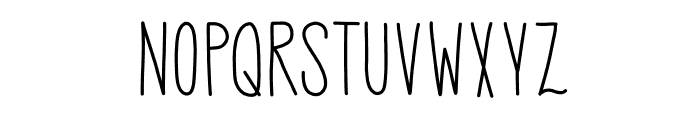 SofiaAmoti Starlight Demo Font LOWERCASE