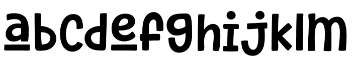 Something Maker Font LOWERCASE