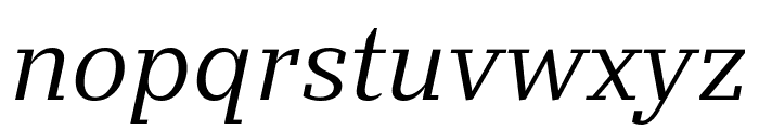 Stan Plus Blond Italic Font LOWERCASE