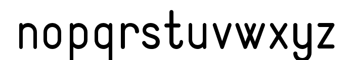 Static Regular Font LOWERCASE