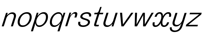 Steinbeck Italic Font LOWERCASE