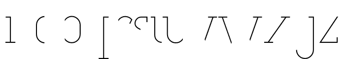 Stela UT Layer 2 Font LOWERCASE