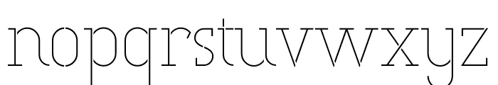 Stela UT Font LOWERCASE