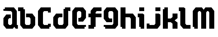 Stifly Font LOWERCASE