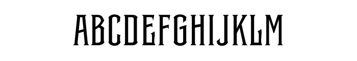 StoneIronDEMO Regular Font LOWERCASE