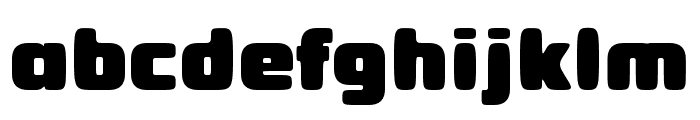 Stoutface Font LOWERCASE