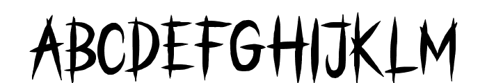 StrangerCreature MVpBr Font LOWERCASE