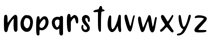 StrawberryJam Regular Font LOWERCASE